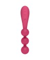 SATISFYER - VIBRATEUR MULTI TRI BALL 1 ROUGE