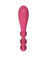 SATISFYER - VIBRATEUR MULTI TRI BALL 1 ROUGE