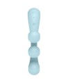 SATISFYER - VIBRATEUR MULTI TRI BALL 2 BLEU
