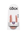 KING COCK - GODE DOUBLE PÉNÉTRATION 12.7 CM NATUREL