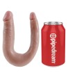 KING COCK - GODE DOUBLE PÉNÉTRATION 12.7 CM NATUREL