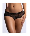CULOTTE EN DENTELLE FLORALE QUEEN LINGERIE DOS OUVERT S / M