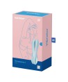 SATISFYER - VIBRATEUR THREESOME 1 BLEU