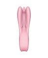 SATISFYER - VIBRATEUR THREESOME 1 BLEU