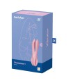 SATISFYER - VIBRATEUR THREESOME 1 BLEU