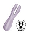 SATISFYER - VIBRATEUR THREESOME 2 NOIR