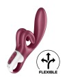 SATISFYER - TOUCH ME VIBRADOR RABBIT ROJO