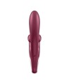 SATISFYER - TOUCH ME VIBRADOR RABBIT ROJO
