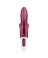 SATISFYER - TOUCH ME VIBRADOR RABBIT ROJO