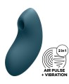 SATISFYER VULVA LOVER 2 ESTIMULADOR Y VIBRADOR - AZUL