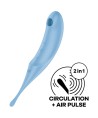 SATISFYER TWIRLING PRO ESTIMULADOR Y VIBRADOR - ROJO