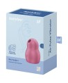SATISFYER PRO TO GO 1 DOUBLE AIR PULSE STIMULATOR VIBRATOR - ROUGE