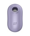 SATISFYER PRO TO GO 2 DOUBLE AIR PULSE STIMULATOR VIBRATOR - VIOLET