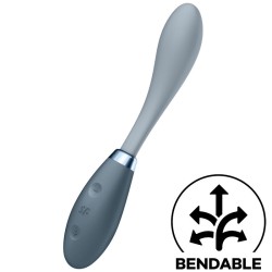 SATISFYER G-SPOT FLEX 3 MULTI VIBRATEUR - GRIS
