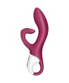 SATISFYER - EMBRACE ME VIBRADOR PUNTO G ROJO