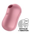 SATISFYER - COTTON CANDY ESTIMULADOR Y VIBRADOR LILA