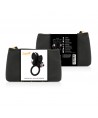 COQUETTE CHIC DESIRE - COCKRING PAPILLON AVEC VIBRATEUR NOIR/ OR