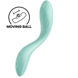 VIBRATEUR POINT G SATISFYER RRROLLING PLEASURE - VERT