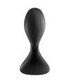 SATISFYER TRENDSETTER VIBRATING PLUG APP - BLACK