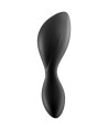 SATISFYER TRENDSETTER VIBRATING PLUG APP - BLACK