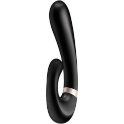 SATISFYER HEAT WAVE VIBRADOR APP - NEGRO