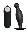 PRETTY LOVE - PLUG ANAL EN SILICONE 12 MODES DE VIBRATION NOIR