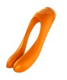 SATISFYER CANDY CANE FINGER VIBRATOR ORANGE