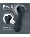 SATISFYER - PRO 2 GENERACIÓN 3 LIQUID AIR TECHNOLOGY GRANATE