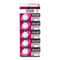 MAXELL BATTERIE LITIO CR2032 3V 5UDS