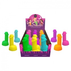 KHEPER GAMES NEON SHOTS FORM PENIS 1 UNITÉ (COULEUR ALÉATOIRE)