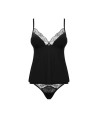 OBSESSIVE - HAUT ET CULOTTE BELLA ROU XS/S