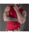 MACHO - T-SHIRT ROUGE S/M