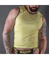 MACHO - T-SHIRT JAUNE S/M