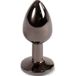 SECRET PLAY - PLUG ANAL GUNMETAL PETIT TAILLE 7 CM