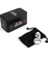 SECRETPLAY - PLUG ANAL EN MÉTAL COEUR CRISTAL CLAIR PETITE TAILLE 7 CM
