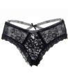 QUEEN LINGERIE PANTIES DE ENCAJE FLORAL S/M
