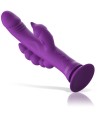 INTENSE - VIBRATEUR EN SILICONE CASANOVA RABBIT TRIPLE MOTEUR VIOLET