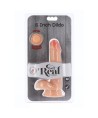 GET REAL - GODE DOUBLE DENSITÉ 17 CM BALLES PEAU