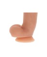 GET REAL - GODE EN SILICONE 18 CM AVEC BALLES PEAU