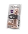 GET REAL - GODE 18 CM AVEC BILLES VIBRATEUR SKIN