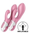 SATISFYER - POMPE AIR BUNNY 2 ROSE