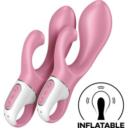 SATISFYER - POMPE À AIR BUNNY 2 ROSE ANCIEN