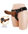 PRETTY LOVE - SLIP HARNAIS HARNAIS UNIVERSEL AVEC GODE MICHEAL 20 CM NOIR