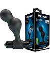 MR PLAY - PLUG ANAL VIBRATEUR EN SILICONE NOIR