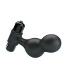 MR PLAY - PLUG ANAL VIBRATEUR EN SILICONE NOIR
