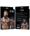 FETISH SUBMISSIVE ATTITUDE - HARNAIS DOS EN ÉCO-CUIR POUR HOMMES