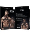 FETISH SUBMISSIVE ATTITUDE - HARNAIS DE POITRINE EN ÉCO-CUIR POUR HOMMES BRIGADE