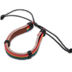 PRIDE - BRACELET ?IL TURC CHANCEUX DRAPEAU LGBT