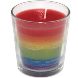 PRIDE - COUPE BOUGIE AVEC DRAPEAU LGBT