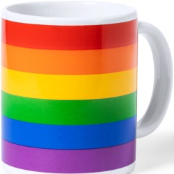 PRIDE - COUPE DRAPEAU LGBT EN BOÎTE INDIVIDUELLE KRAFT /en/pt/en/fr/it/